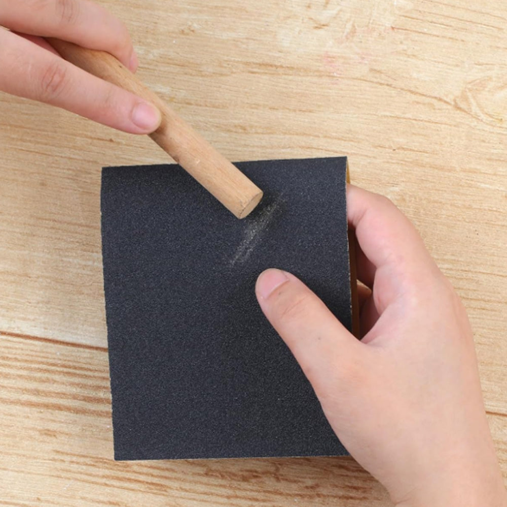 42Pcs Sandpaper Sheets Wet Dry Polishing Sanding Paper for Wood Automotive Metal