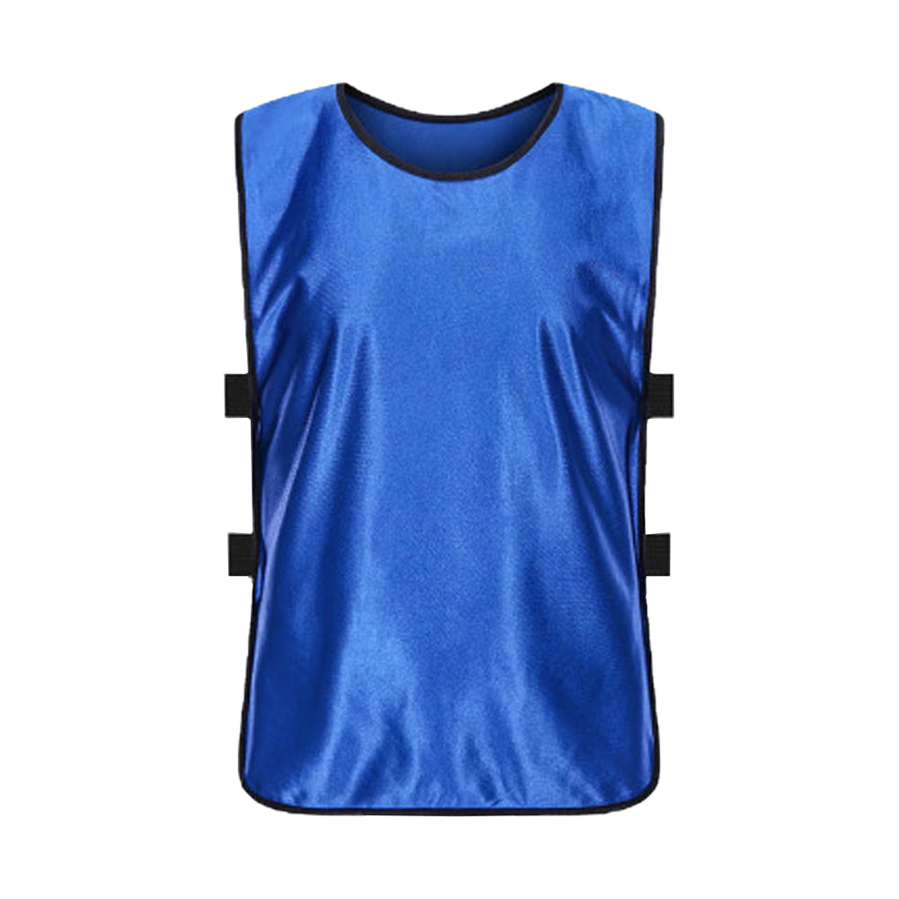 Scrimmage Training Vest Unisex Sports Team Practice Vest for Football Basketball Adults Youth-Blue