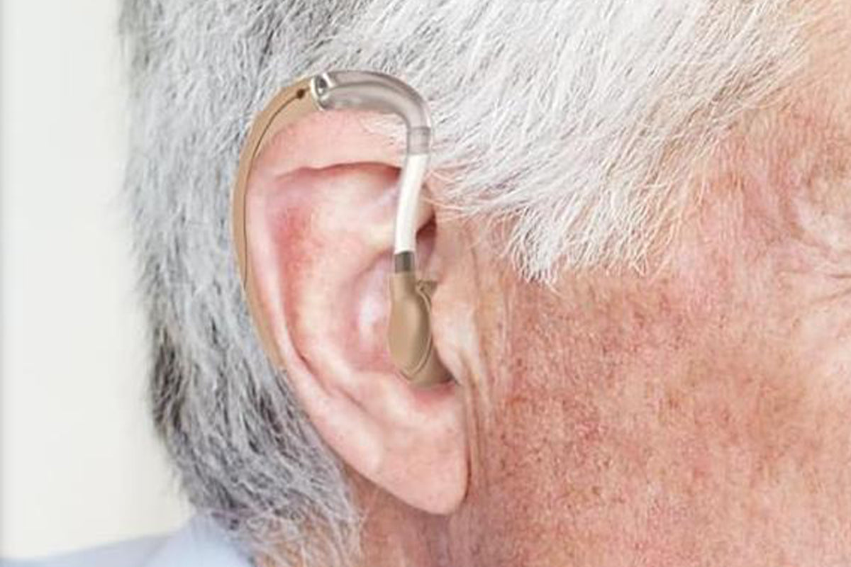 Hearing Aids for Seniors Hearing Aids with Noise Cancelling for Adults Hearing Loss-Khaki