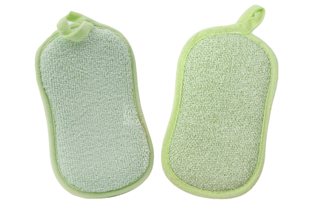 5Pcs Dish Sponge Kitchen Double Sided Sponges Scrub to Remove Stubborn Stains
