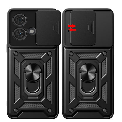 Phone Case Tempered Glass Screen Protector for Moto G86 Power Black