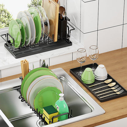 Expandable Sink Dish Drying Rack Over Sink Dish Drainer for Kitchen Counter