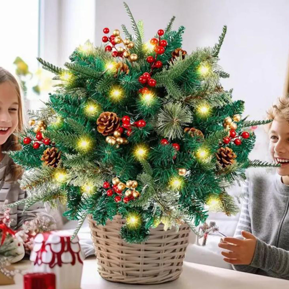 Artificial Christmas Tree with Light Xmas Decorations with Stand