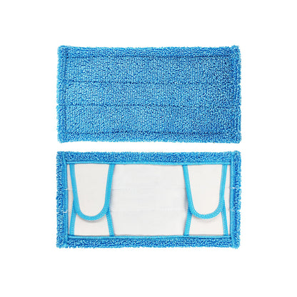 Set of 2Pcs Reusable Replacement Microfiber Mop Pads Compatible with Swiffer Mop Head