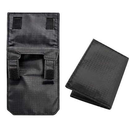 2 Pack 3 in 1 Hidden Belt Wallet Passport Pouch Travel Money Bag