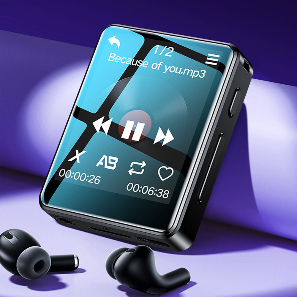 Portable Touch Screen MP3 Player Bluetooth Music Speaker with 32GB TF Card