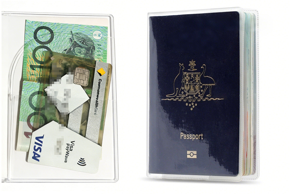 5 Piece Passport Cover Protector Case