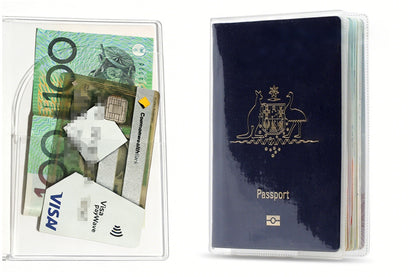 5 Piece Passport Cover Protector Case