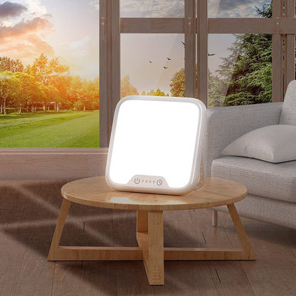 10 000 Lux SAD Light Therapy Lamp UV Free Happy Lamp for Sleeping
