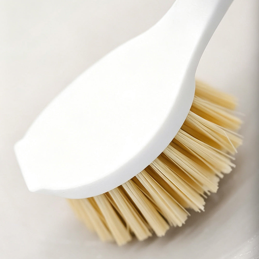 4 Piece Pot Cleaning Brush Set with Handles for Cookware