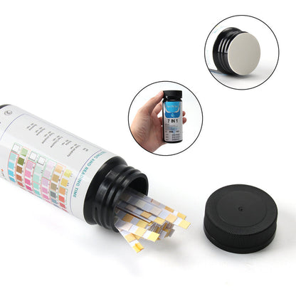 7-in-1 Pool and Spa Water Test Kit Strips Water Quality Test for Pool Hot Tub