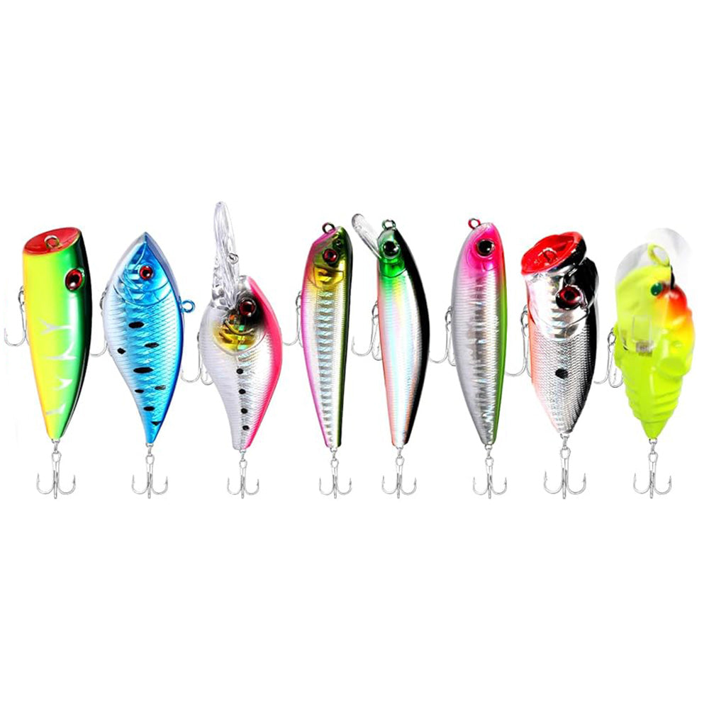 Fishing Advent Calendar 24-Day Christmas Countdown with Tackle and Lure Gifts Style 2