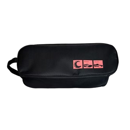 Waterproof Portable Shoe Bags Travel Sports Storage Tote with Clear View Window
