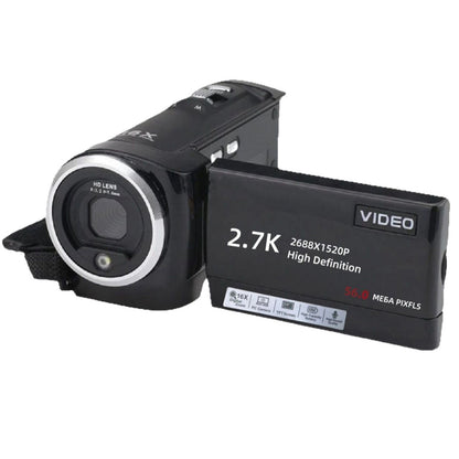 2.7K Video Camera Camcorder YouTube Vlogging Camera 16X Digital Zoom Webcam