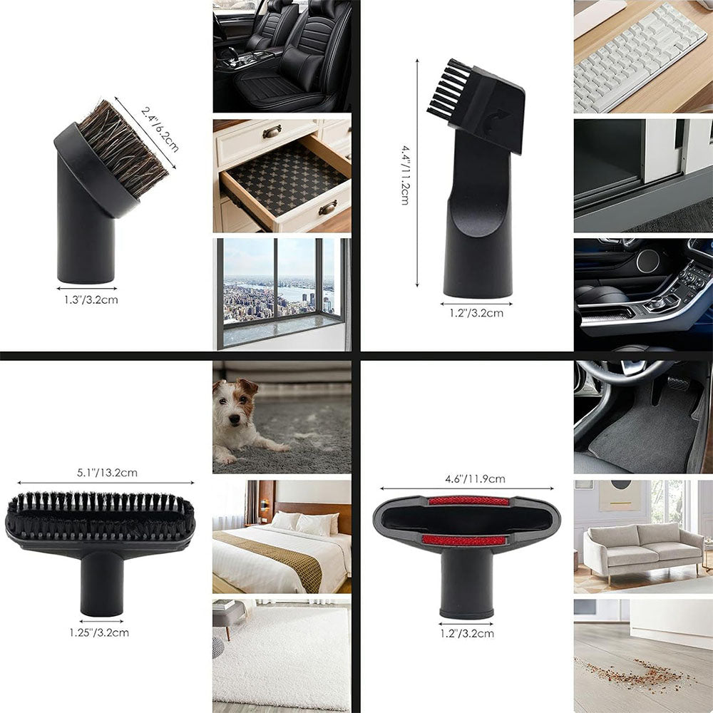16Pcs Universal Vacuum Cleaner Attachment Kit