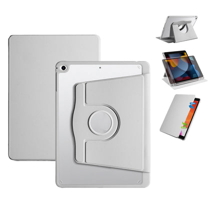 For iPad Rotating Case Smart 360 Degree Rotation Protective Stand Cover Gray