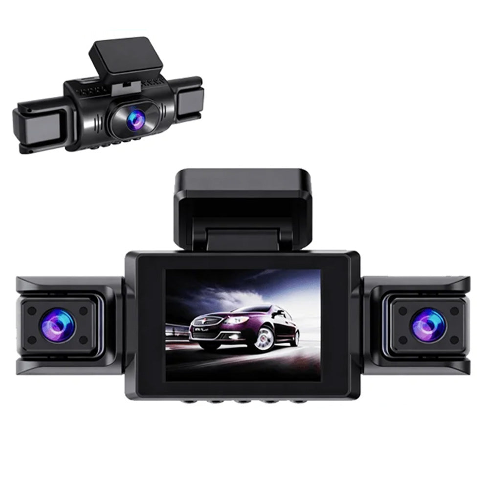4-Channel Dash Cam Front and Rear Side-View Camera APP Control for Sedans and SUVs