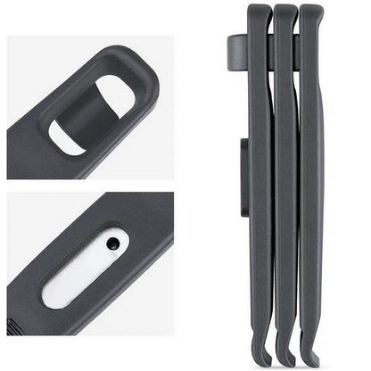 3Pcs Bike Tire Levers Metal Boosted Steel Boosted Tool Ease and Replace The Tubes