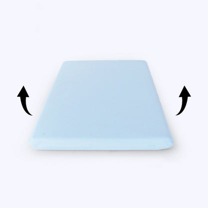 Soft Ultra Thin Pillow Cooling Memory Foam Pillow - Blue