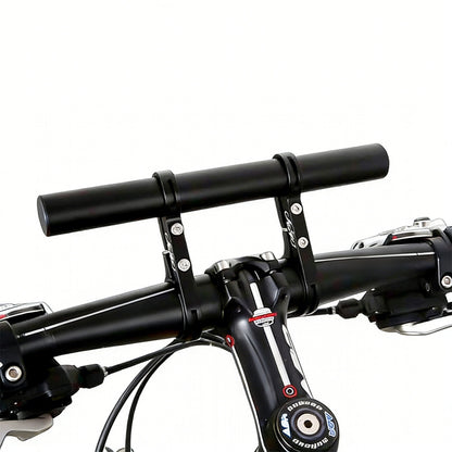 20cm Aluminum Alloy Bicycle Handlebar Extender Mount-Black