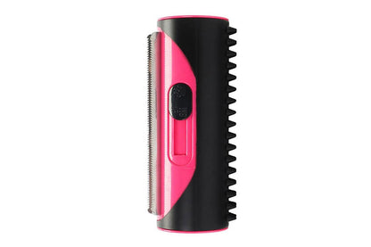 Two Sided Pet Grooming Brush Hair Shedding Trimmer Comb Dog Cat Hair Fur Removal-Red