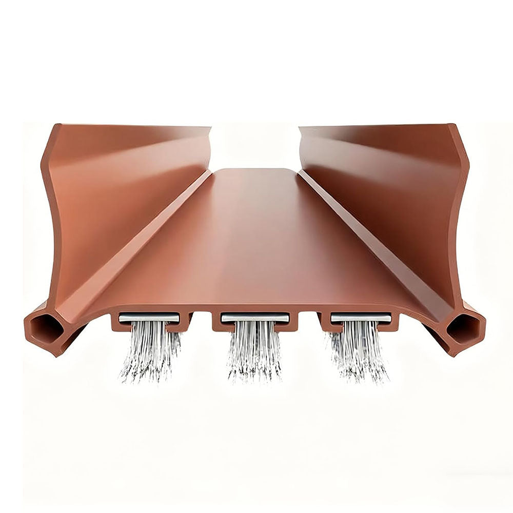 Door Draft Stopper Door Seal Strip Silicone Brush for Bottom Gap