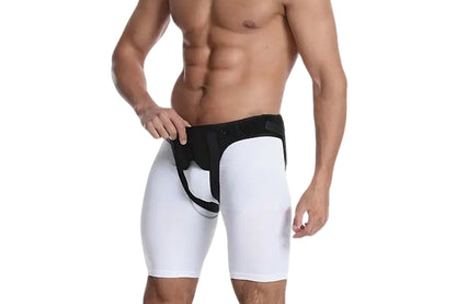Men Hernia Support Belt Truss Brace for Inguinal Groin Support and Pain Relief