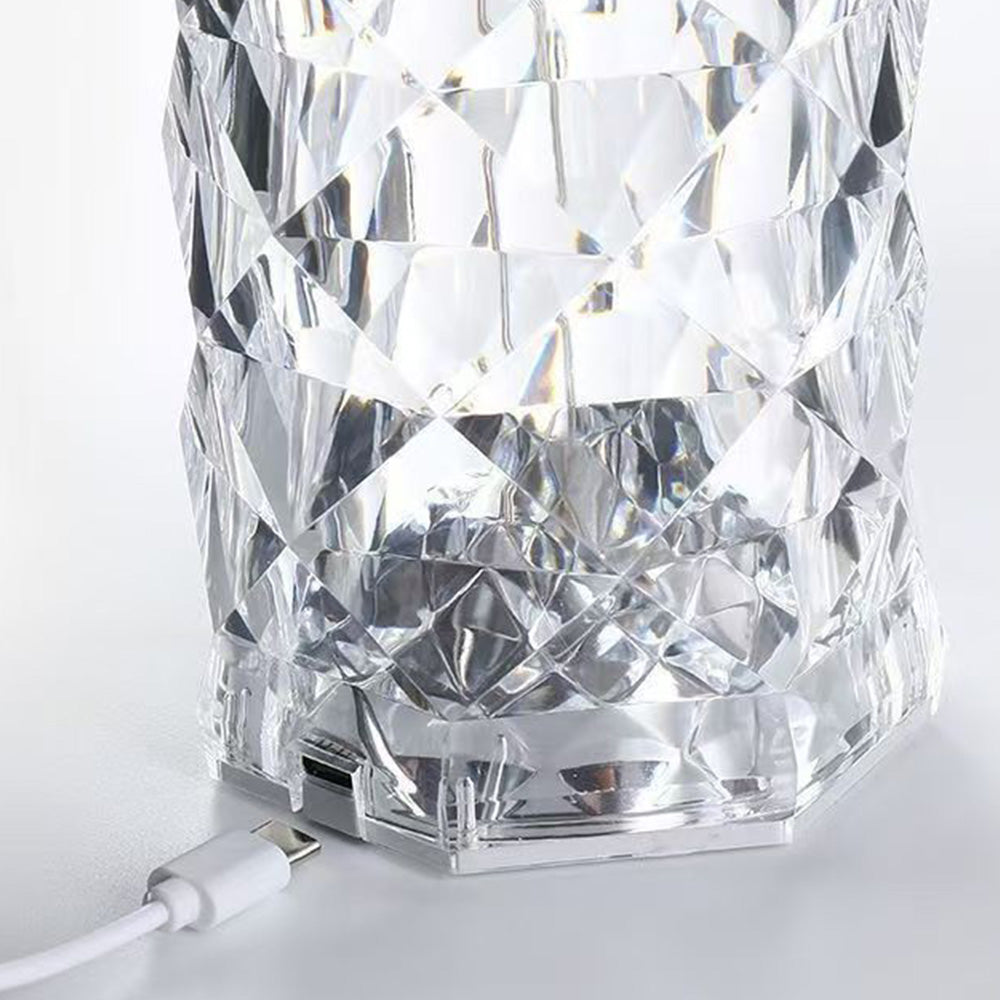 Seven Color Touch Control Rechargeable Mood Table Lamp
