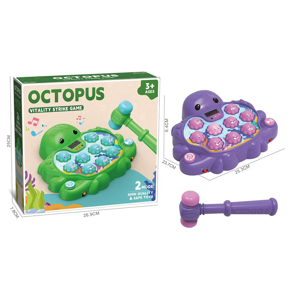 Whack an Octopus Game for Kids ¨C With Lights and Sounds Toys for Girls and Boys Purple