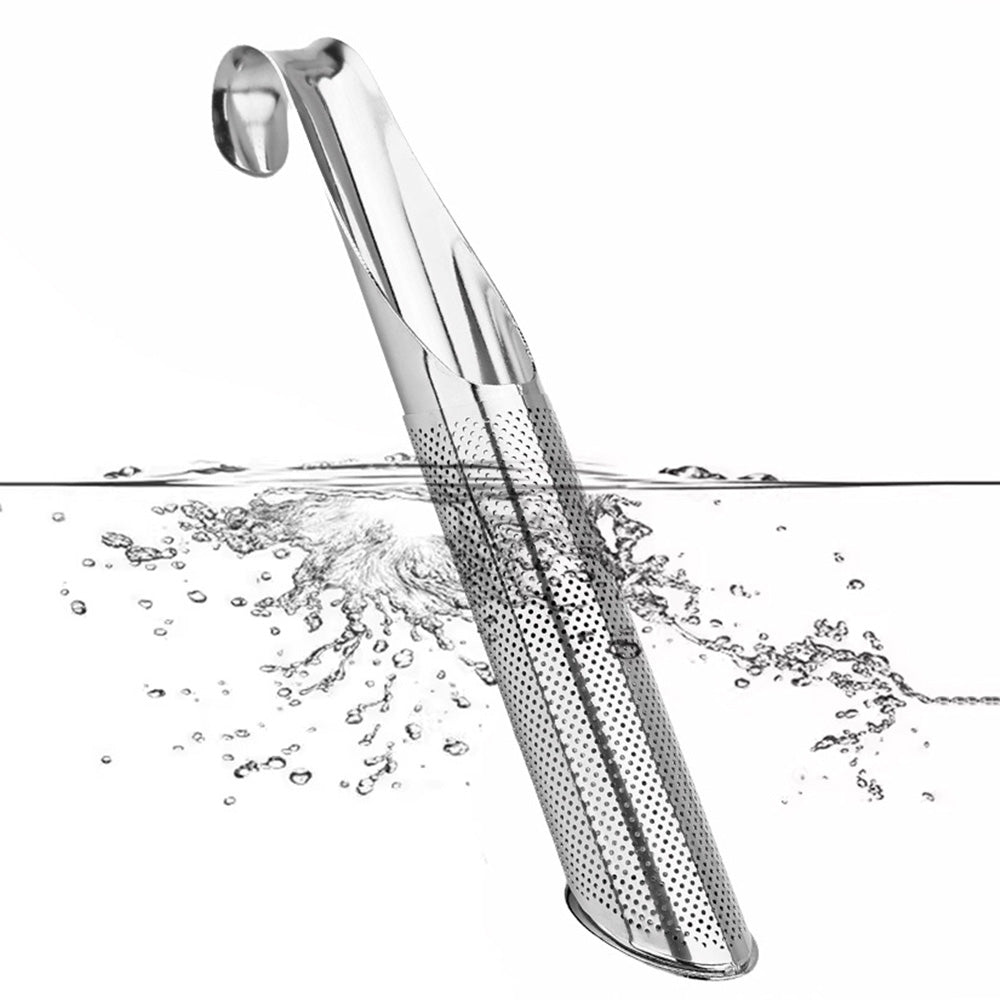 2-Pack Stainless Steel Long Handle Tea Infuser with Hook