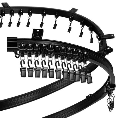 Flexible Bendable Ceiling Curtain Track Mount System 3M for Room Divider Shower RV