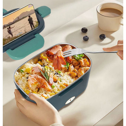 12V Car Portable Food Heating Lunch Box Electric Heater Warmer For Trucks Office