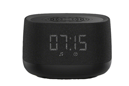 White Noise Sound Machine With Alarm Clock And Breathing Light-Black