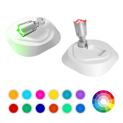 Wireless LED Spotligh Uplighting with 16 Color Changing (White)