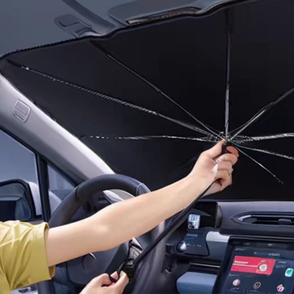 Windshield Sun Shade Umbrella Foldable Car Window Shade Cover for Auto Trucks