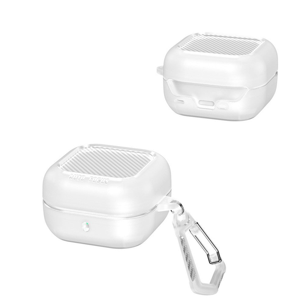 2Pcs Earbuds Case for Samsung Galaxy Buds 4 Pro Galaxy Buds 4 Case with Carabiner