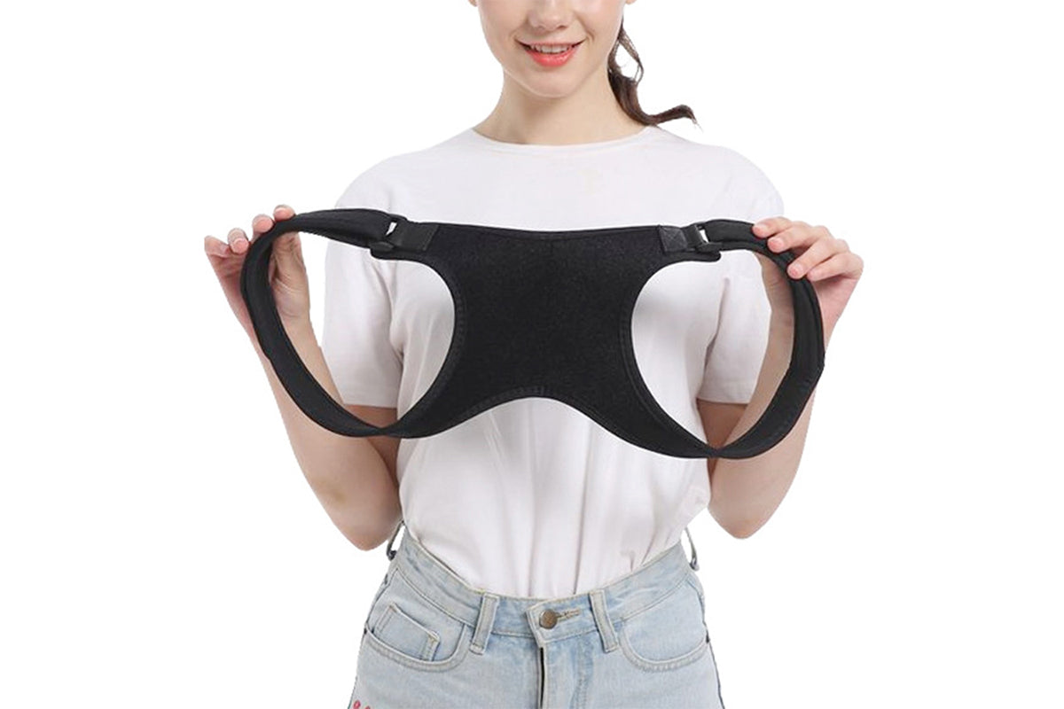 2Pcs Posture Corrector Back Straight Shoulders Brace Clavicle Support