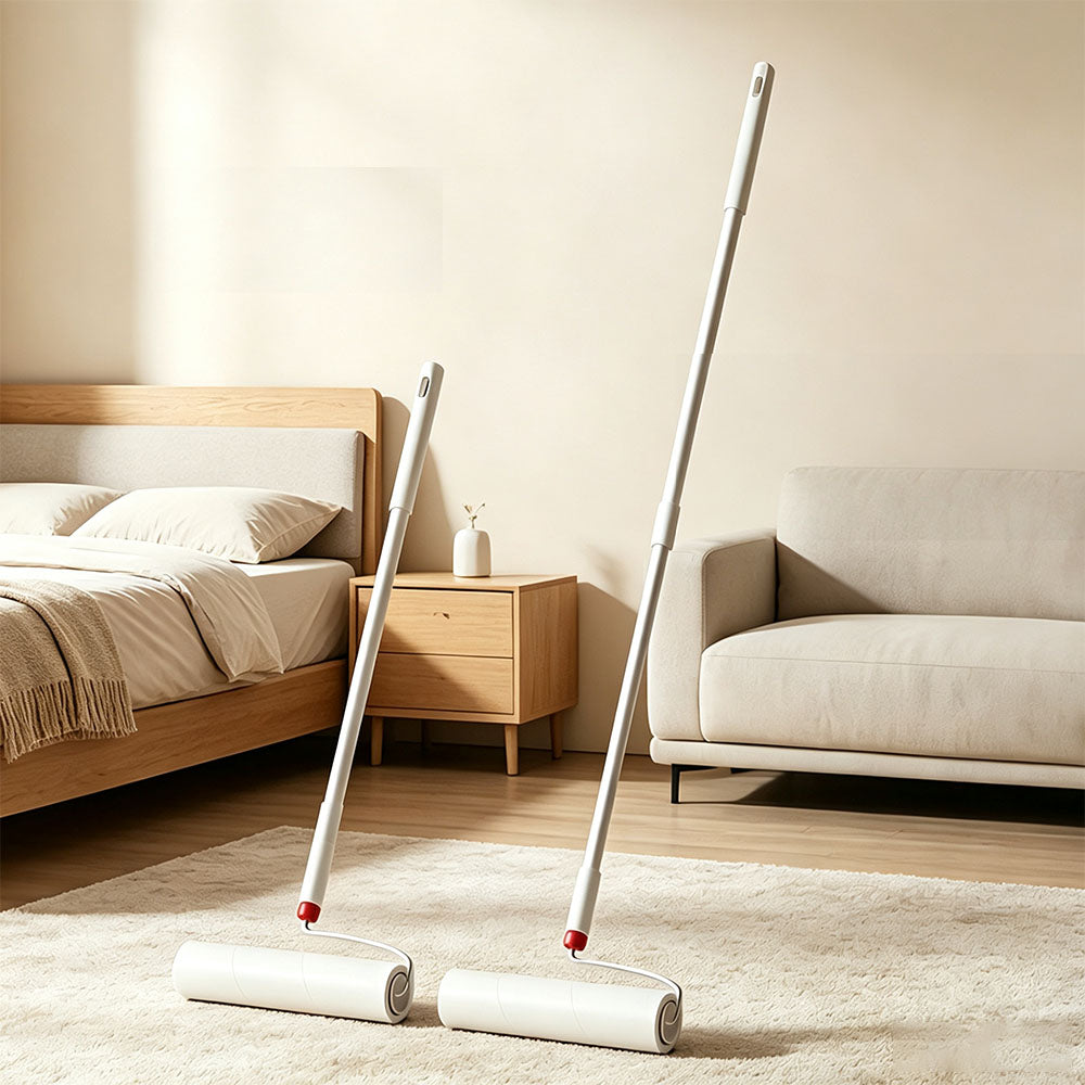 24cm Extendable Lint Roller for Floor Carpet