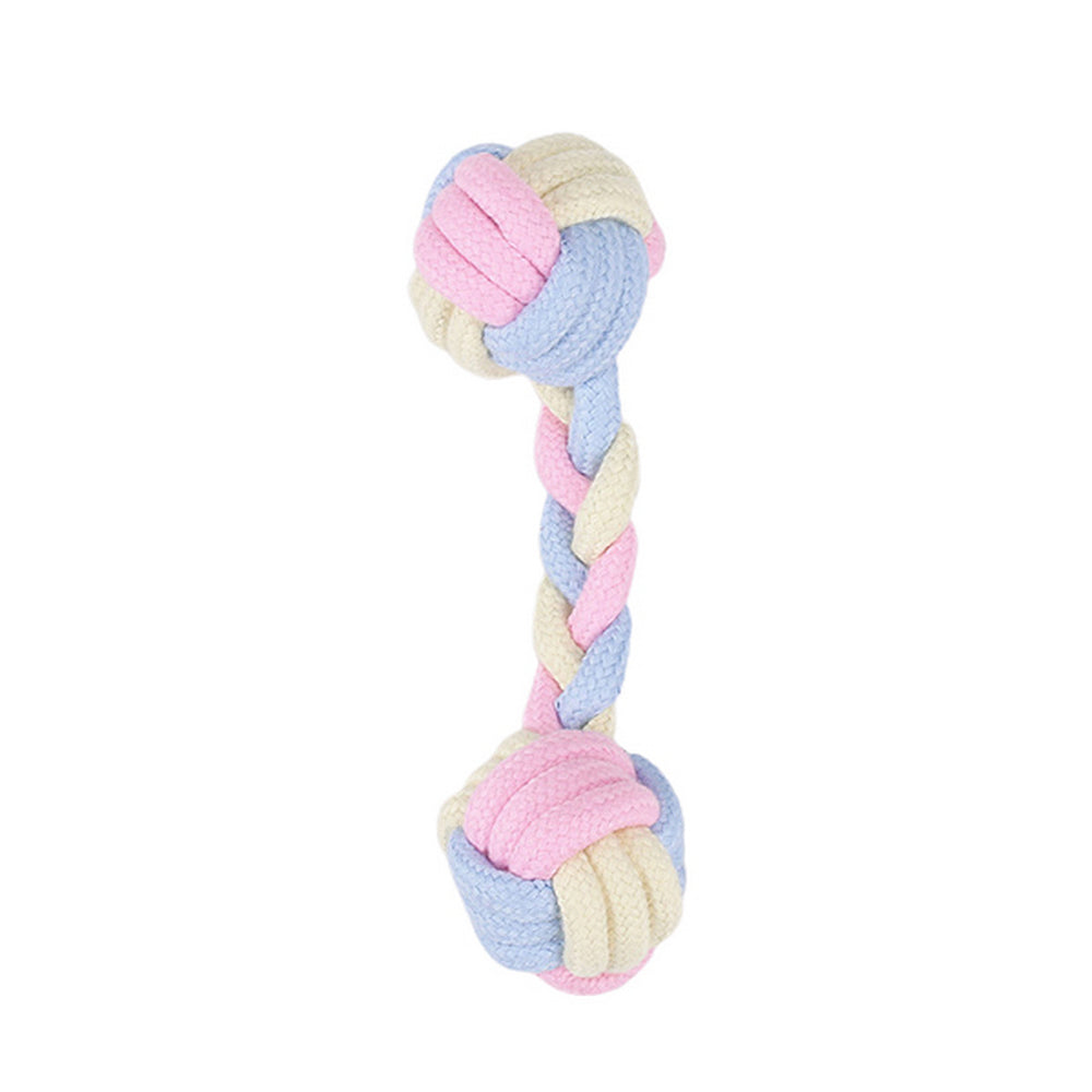Five-piece Set Cotton Rope Dog Chew Rope Toys Keep Pet Teeth Health