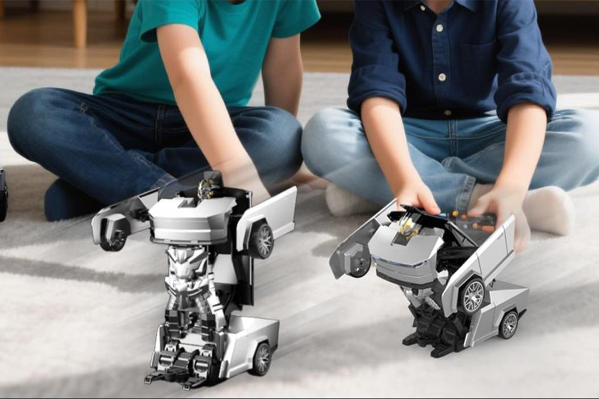 Transform Remote Control Cars Cyber Truck Remote Control Car with Light Effect-Tesla