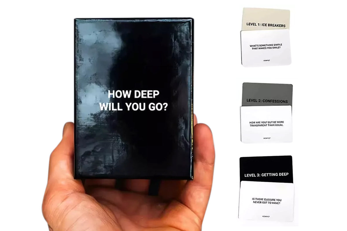 2Pcs 99 Question And Challenge Cards Game Of Questions To Deepen Connection Questions Card Game