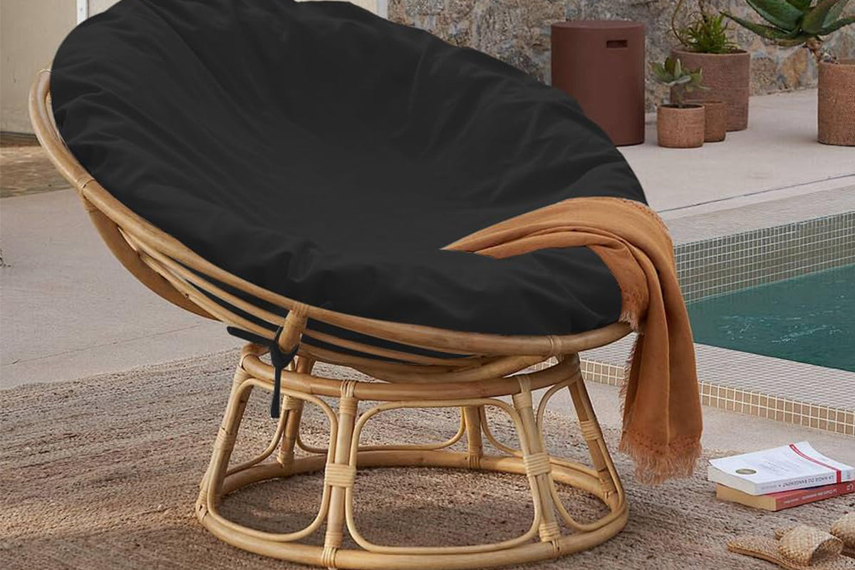 Papasan Cushion Cover Water-Resistant Chair Cushion Slipcover