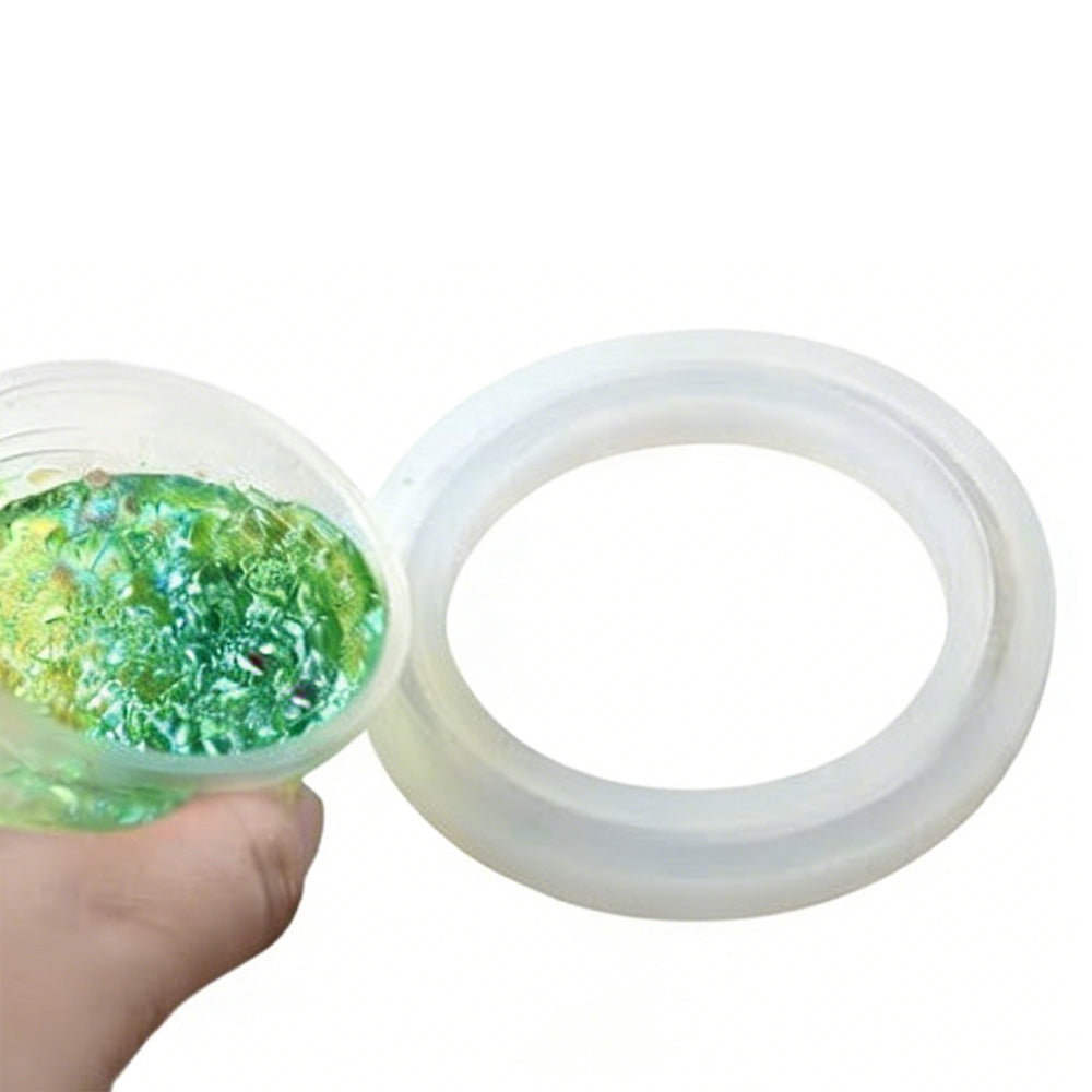 4 Sizes DIY Resin Bangle Mold Set Silicone Bangle Bracelet Mold