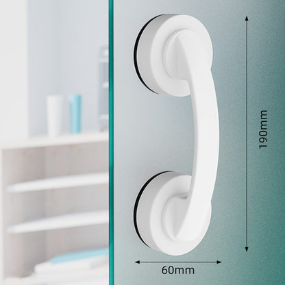 Suction Cup Door Handle Vacuum Suction Handle - White