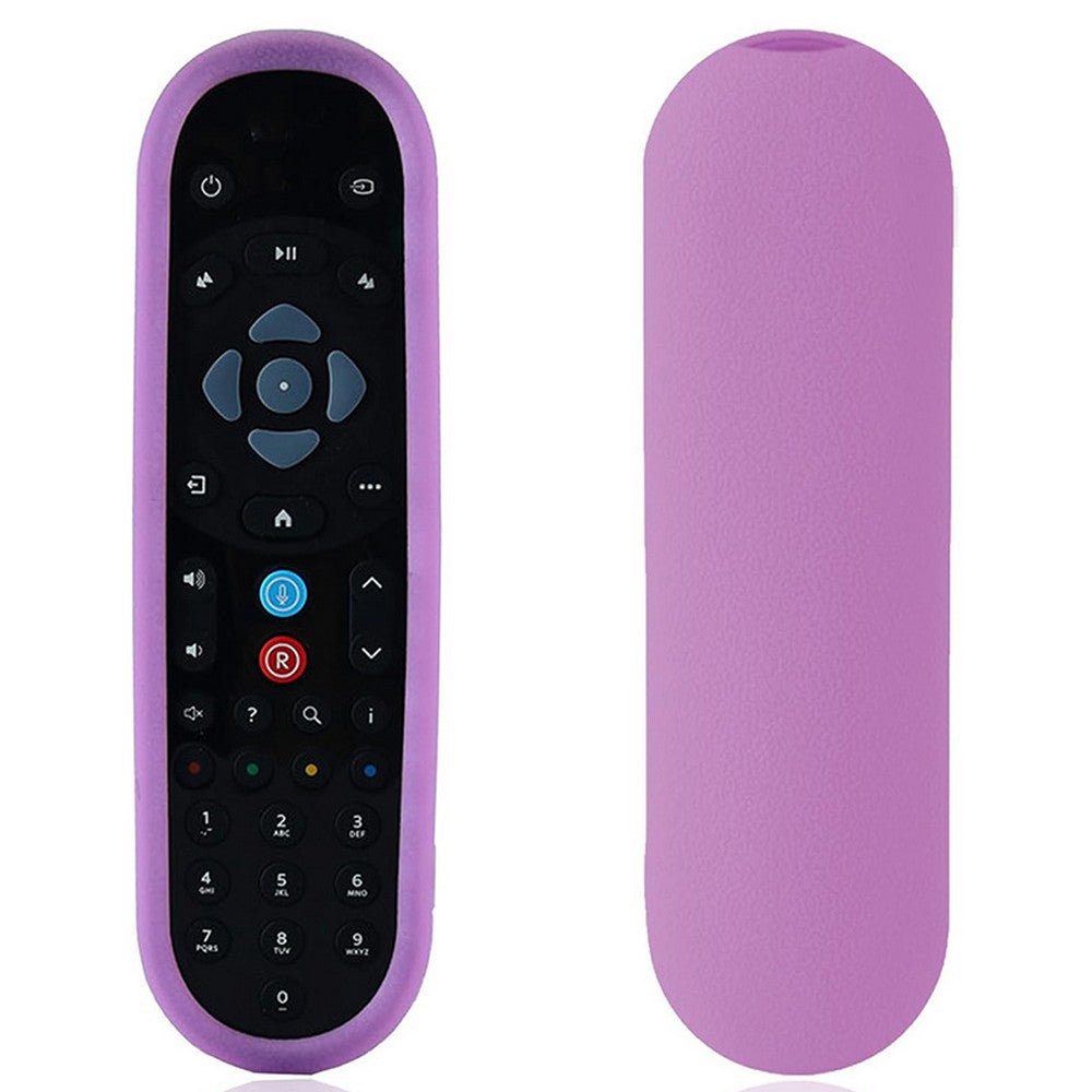 Remote Control Shockproof Cover for Sky Q Protective Silicone Case-Purple