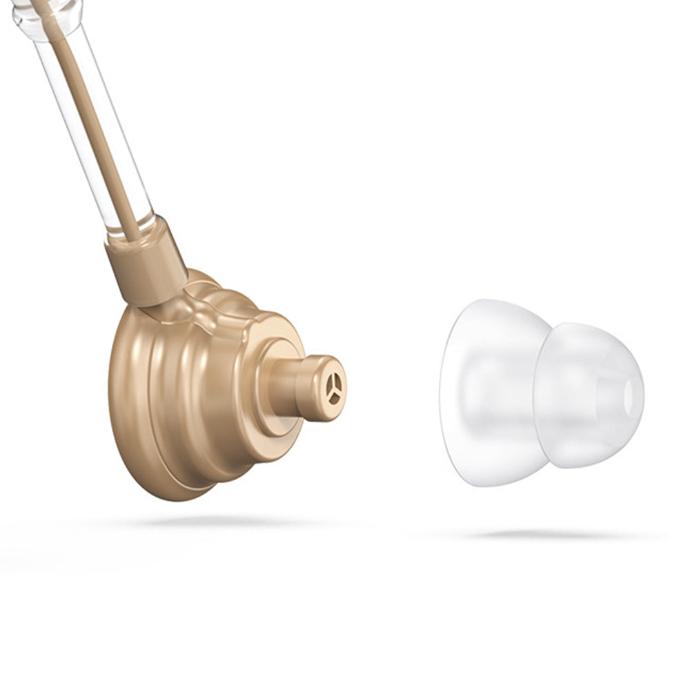 Rechargeable Hearing Aids Sound Amplifier with Noise Canceling Function for Weak Hearing Seniors