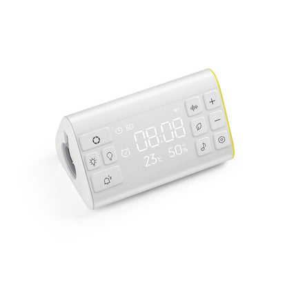 Sound Machine with 35 Soothing Sounds 7 Colors Night Light White Noise Machine with Time Temperature and Humidity Display