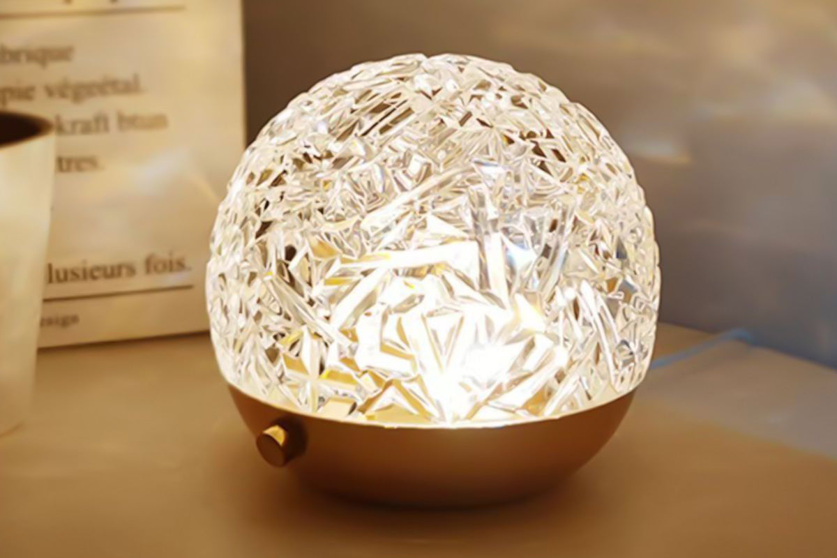 16 Color RGB Water Ripple Mood Lamp with Touch Dimming