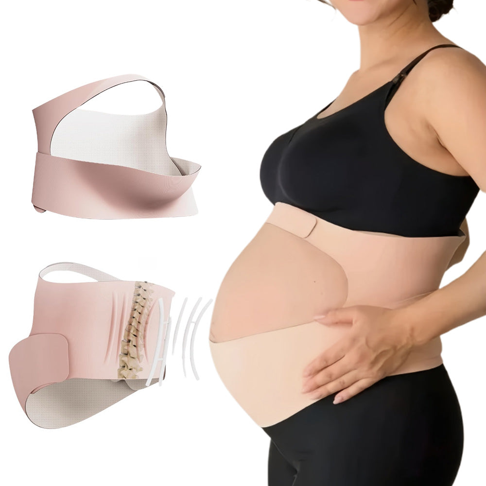 Invisible Pregnancy Belly Band ¨C Maternity Support Belt for Back Abdomen & Waist Cuticolor