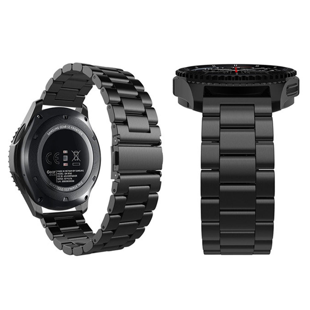 Stainless Steel Replacement Band for Samsung Gear S3 Strap-Black